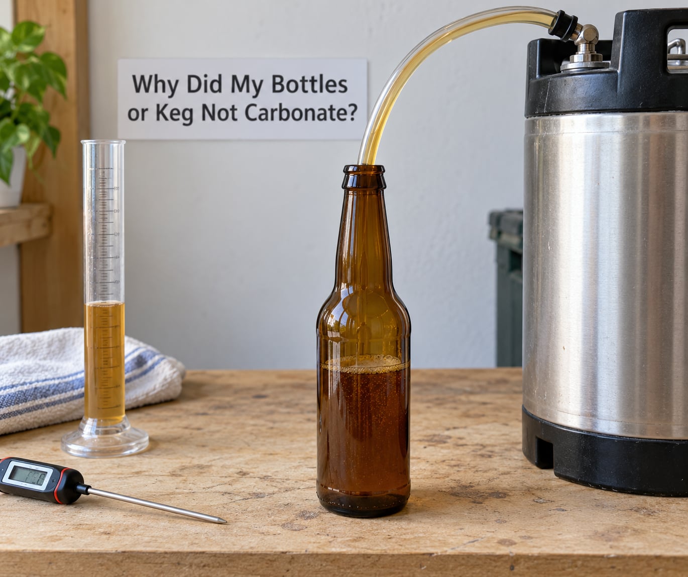Why Did My Bottles or Keg Not Carbonate?